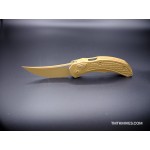 Microtech/Bastinelli Brachial 268A-1CTA Cerakote Tan AUTO Folding Knife 3.5"